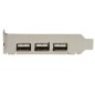 StarTech.com 4 PORT LP PCIE USB CARD StarTech.com 4 PORT LP PCIE USB CARD